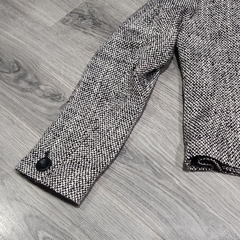 Anne Klein Blk/Wht Tweed Blazer - Picture 8 of 8